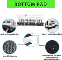2 Pack Dog Playpen Cover and Bottom Pad Fits for 36 Inch 4 Panels Pet - Black - image 3