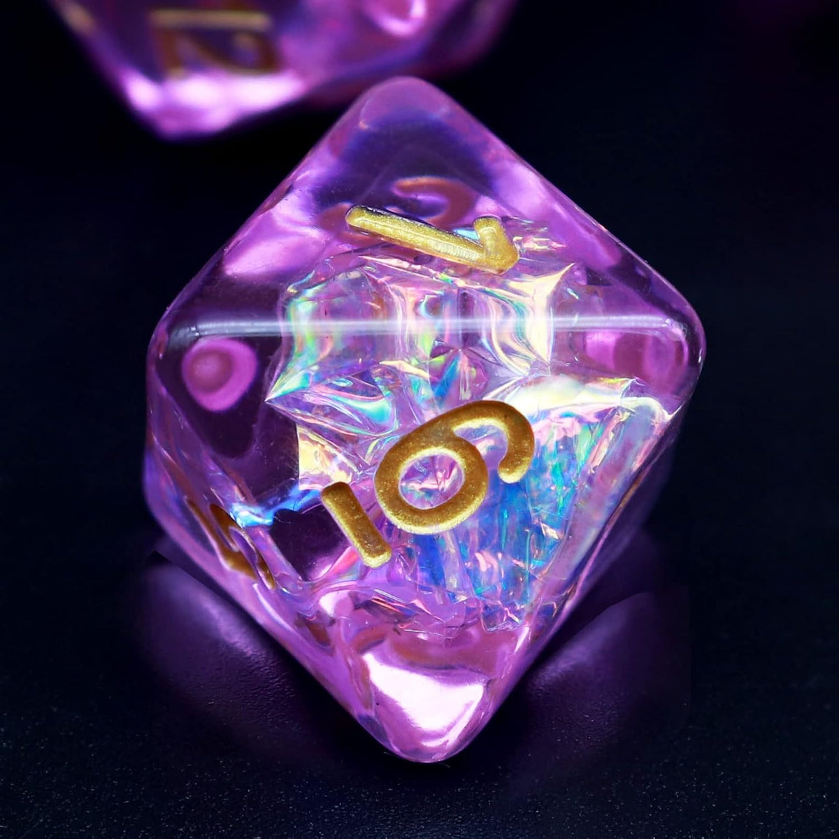 Haxtec Light Green DND Dice Set - Light Purple - image 2