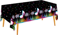 Fall Thanksgiving decorations, Disposable Tablecloth - Music