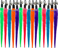 CATENESS Cat Worm Toy Refills - 15 PCS Cat Worm Toy Refills