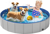 Dog Pool for Large Dogs, Plastic Pool for Dogs - XL2 - 63'' x 12''