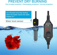 YukiHalu Small Submersible Aquarium Heater - 25 Watts - image 3