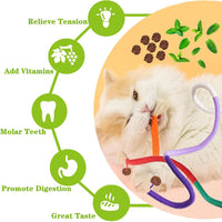 Cat Toys 12PCS Mix Catnip Chew Rope Silvervine Stick for Indoor Cat – Essentials for Cats - MIX-21PACK - image 4