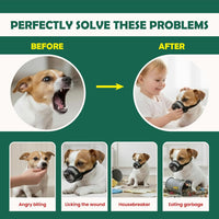 Dog Muzzle Medium Sized Dogs - Large ( 7.9” - 9.4” ) - image 4