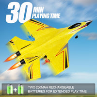Crohorizon foam RC airplane for beginners with six-axis gyro and lights - view 27