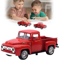 Little Blue Truck Toy,1:32 Pull Back Cars Toy for Kids Boys Girls – Fun for Kids & Family - Red