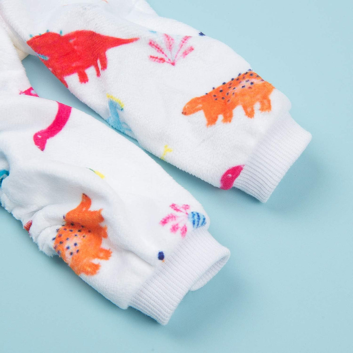 CuteBone Dog Halloween Pajamas Puppy Onesies Small Dogs Soft Pjs Coat - XX-Large / White Dino - image 4
