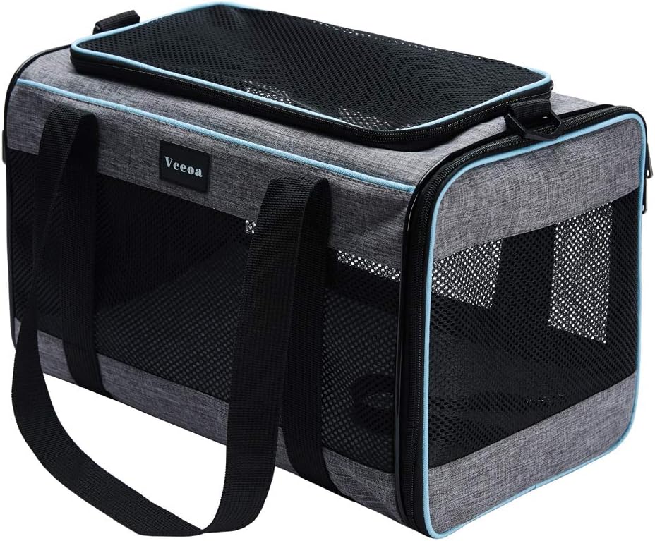 Vceoa 17.5"x11"x11" Pet Carrier for Cats – Essentials for Dogs - XH / 17.5"L x 11.0"W x 11.0"H - image 3