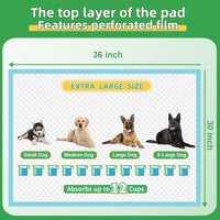 DEEP DEAR Extra Large Dog Pads 30"x26" - Regular XXL: 30"x36"-30 Ct - image 2