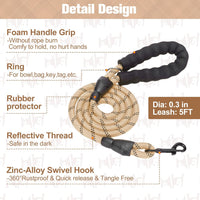 Small Dog Harness and Leash Set, No Pull Puppy Pet Vest, S - Small(Chest Girth 14.5" - 16") / Beige - image 3