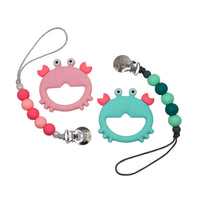 Crab Teether Set // Pink - BIG FRENCHIES