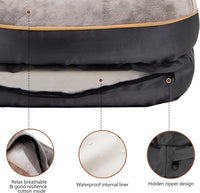 Large Memory Foam Dog Bed - BIG FRENCHIES