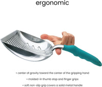 DuraScoop Premium Multicat Cat Litter Scoop, Solid Metal - Durascoop - image 3