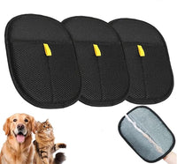 Static Pet Hair Removal Glove for Cats & Dogs, Efficient Grooming Gloves for Pet Hair, Cat Grooming Gloves for Hair Removal
