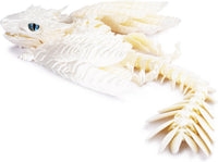 Guwewu Feathered Wyvern, 3D Printed Articulated Fidget Dragon - Frostscale