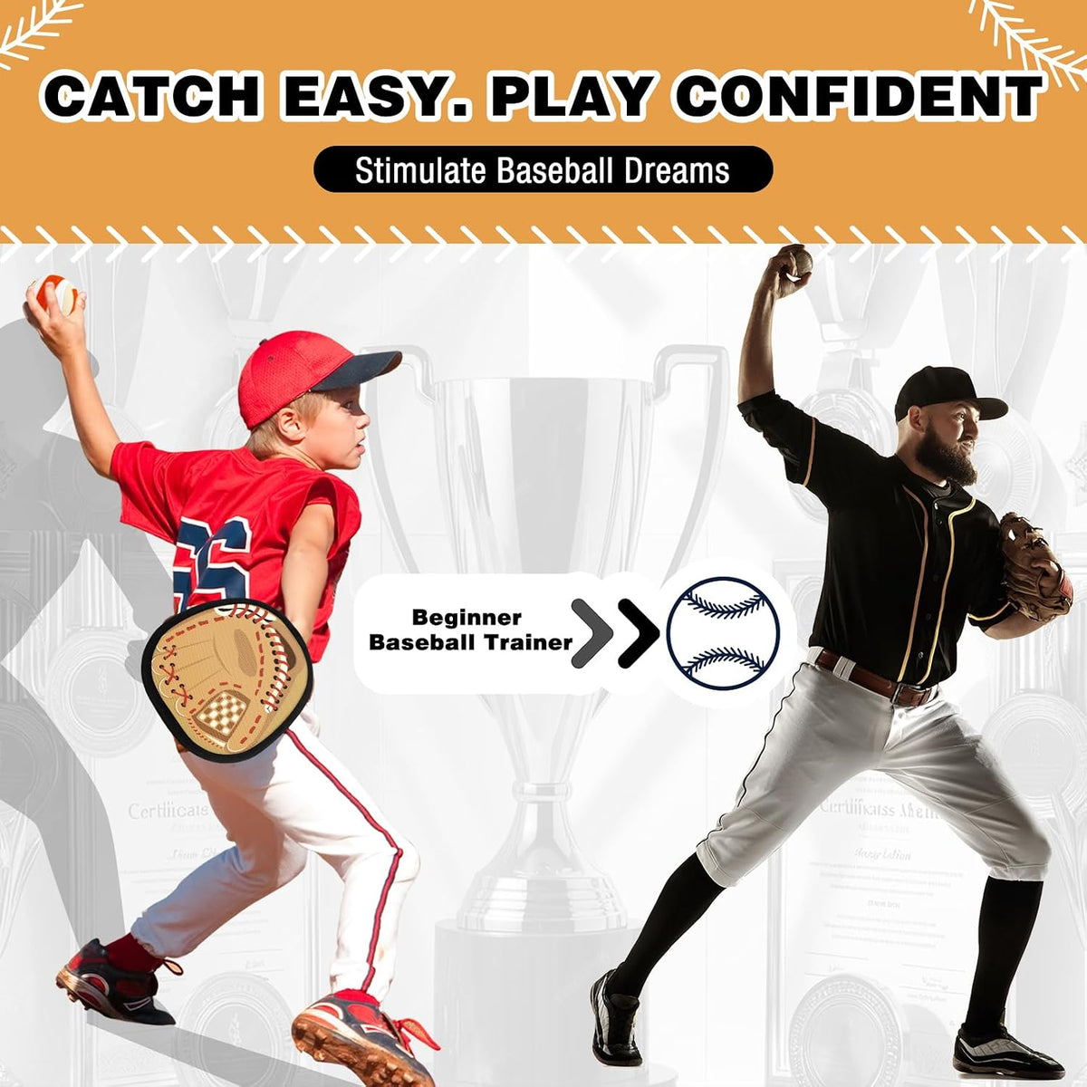 Aywewii toss and catch game with sticky hook and loop paddles and soft balls - view 16
