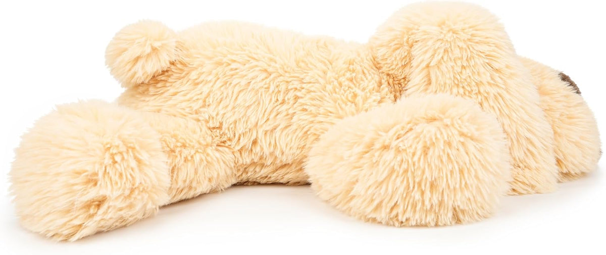 WEIGEDU floppy stuffed dog plush, 20 inch brown puppy with soft plush fur - view 16