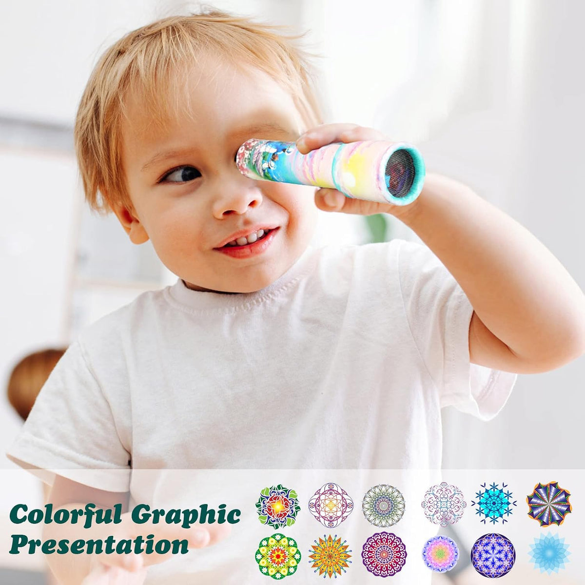 24 Pcs Classic Kaleidoscopes for Kids Vintage Toys Party Favor - Cute Style - image 4
