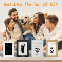 Inkless Paw Print Kit, Dog Paw Print Kit, Dog Nose Print Kit - Black / Small-Medium 1 Pack - image 3