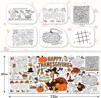 SPERINGEEN Halloween Tablecloth Decorations - Thanksgiving - image 2