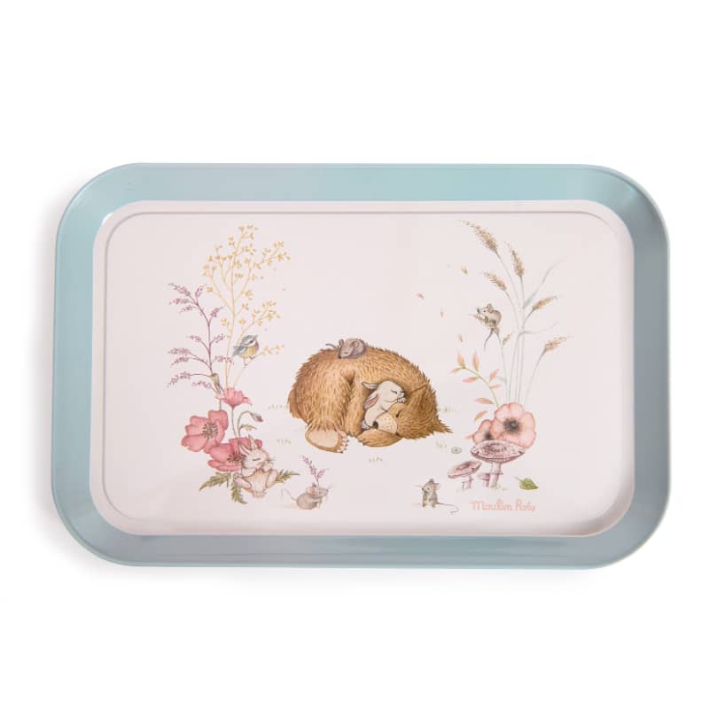Suitcase - Tea Party Metal Set The Rosalies - Moulin Roty