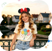 UNSPAZ Mouse Ears Headbands - Red - image 2