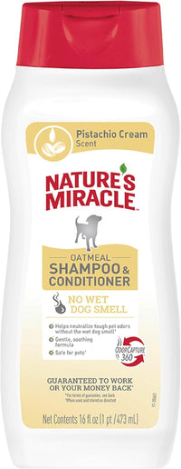 Nature's Miracle 2-in-1 Oatmeal Dog Shampoo & Conditioner