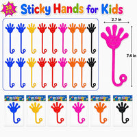30 Pcs Sticky Spider Web Sticky Hands for Kids Bulk Halloween Party - Hand - image 3
