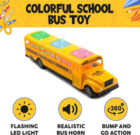 Toysery Yellow School Bus for Boys and Girls 3 Years Old and Above – Fun for Kids & Family - image 2