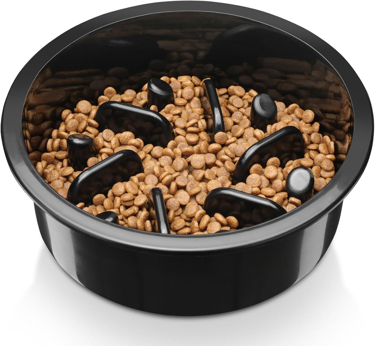 Slow Feeder Dog Bowl, Slow Down Eating Anti-Choking Bloat Stop Maze Design Dog Dishes Fit - Slow feeder bowl