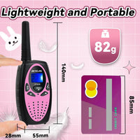 Retevis RT628 Walkie Talkies for Kids - Black Pink / 2 - image 2