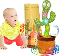 Emoin Adjustable Volume Control Dancing Cactus Toy Talking Cactus Toy - A-Dancing Cactus Mimicking