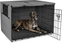 Explore Land Dog Crate Cover - Grey / 54.0"L x 37.0"W x 45.0"H