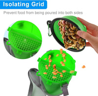 Dog Travel Water Bottle Collapsible Bowls - Green - image 4
