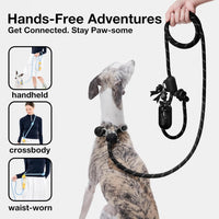 VETRESKA Hands-Free Dog Leash - Bow Black - image 2