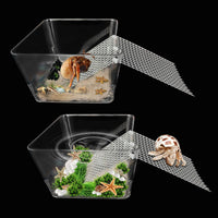 2 Packs Hermit Crab Pool, Ideal Hermit Crab Tank Combination - Small*2