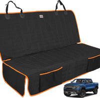Dog Car Seat Cover for Back Seat - Truck-Orange / Truck Bench-61"W / 1 - image 3