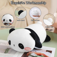 SQEQE Weighted Black Cat Plush - Panda / Large(23.6 Inch) - image 3