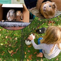 BestPet Metal Wire Playpen, 30 Inch Tall Black