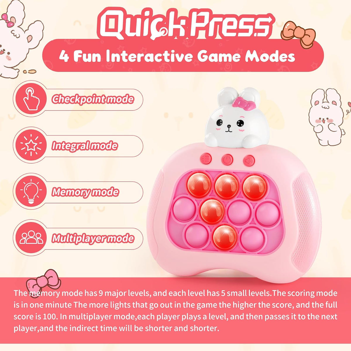 Nightmare Be Christmas Toys - Bunny Set - image 3