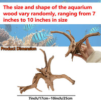 5PCS Driftwood for Aquarium 7-9in Natural Reptile Spider Wood - Large:spiderwood 7-10in 2PCS - image 2
