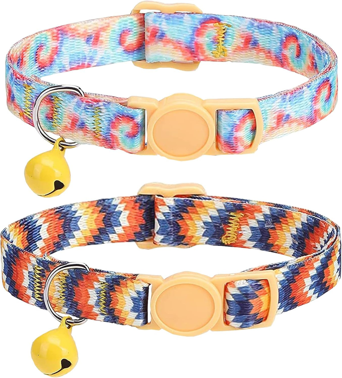 SOLMOONY Cute Cat Collar for Girl Boy - Coloured Drawing