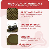 Downtown Pet Supply Step in Dog Harness for Teacup Dogs & Cats No Pull - XX-Small / Hunter Green - image 3