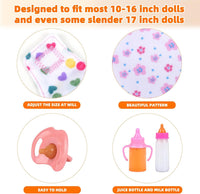 CARANOVO Baby Doll Accessories Set - doll accessories - image 2