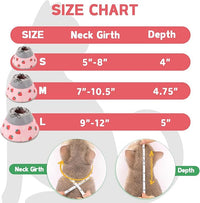 Cat Cone Collar Soft, Comfortable Cat Recovery Collar Pet Cone for Small Large Cats, Lightweight Elizabethan Collar for Cats Kittens After Surgery Prevent from Licking Wounds, Pink, L