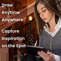 Artist Drawing Glove: 3-Layer Palm Rejection for iPad & Drawing - Midnight Profile(2 Pack) / Large - image 3