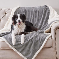 Pet Blankets for Cats, Waterproof Cat Blanket Washable - Grey / 60"x80"