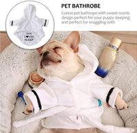 Bath Robe with Hood - BIG FRENCHIES