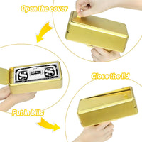 Wowok Money Gun Shooter, Make it Rain Money Toy Gun - Metallic Gold - image 2