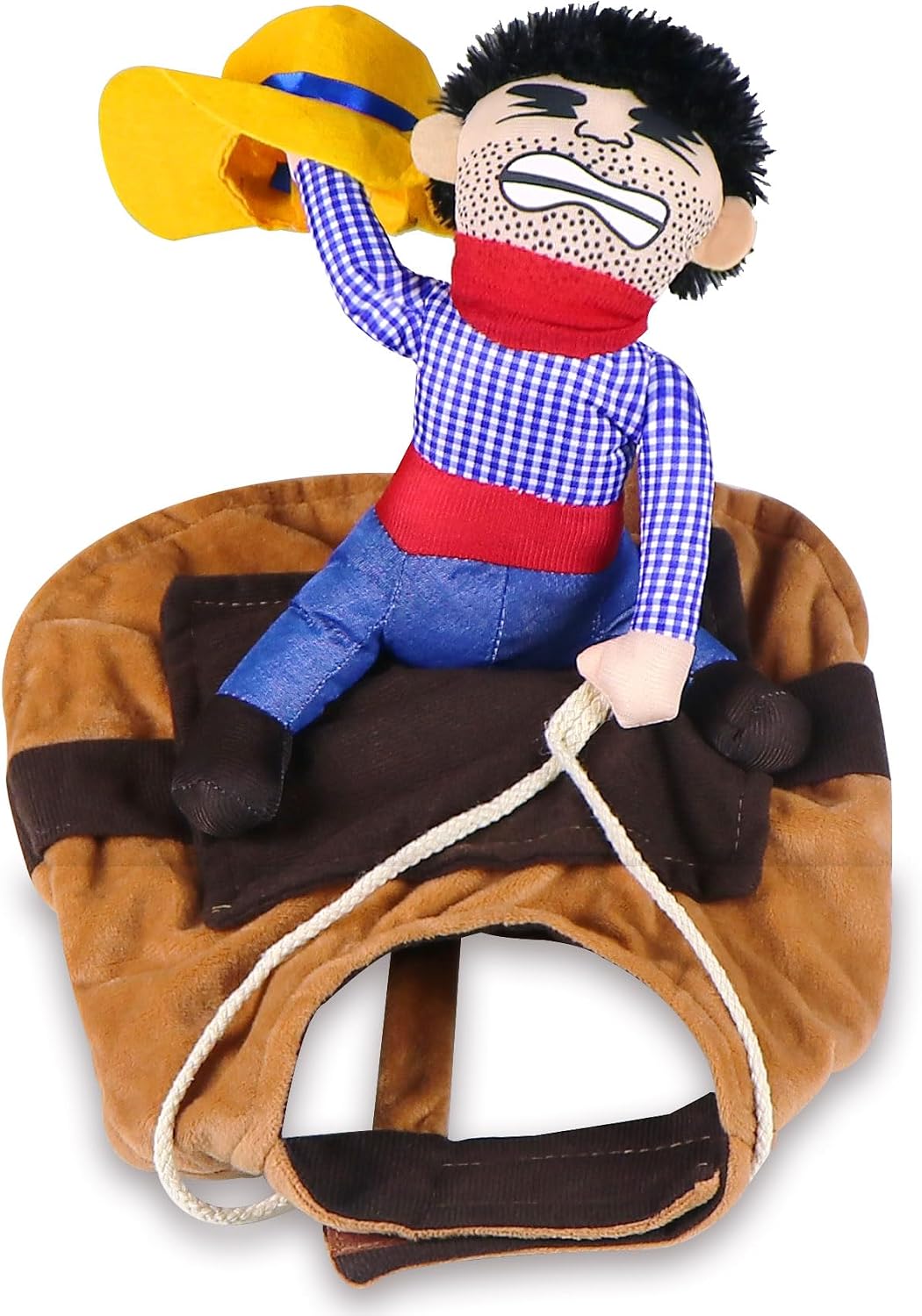 GOYOSWA Dog Cowboy Costume - Small - image 2